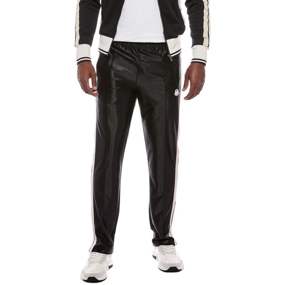 Palm Angels Mens  Taped Lounge Pant, Black